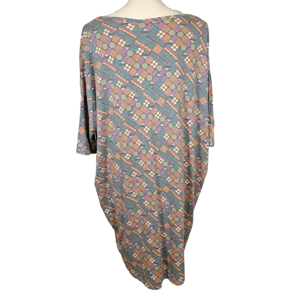 Lularoe Irma-2XL T Shirt, Ultra Soft, Multi Color Pattern - Picture 3 of 8